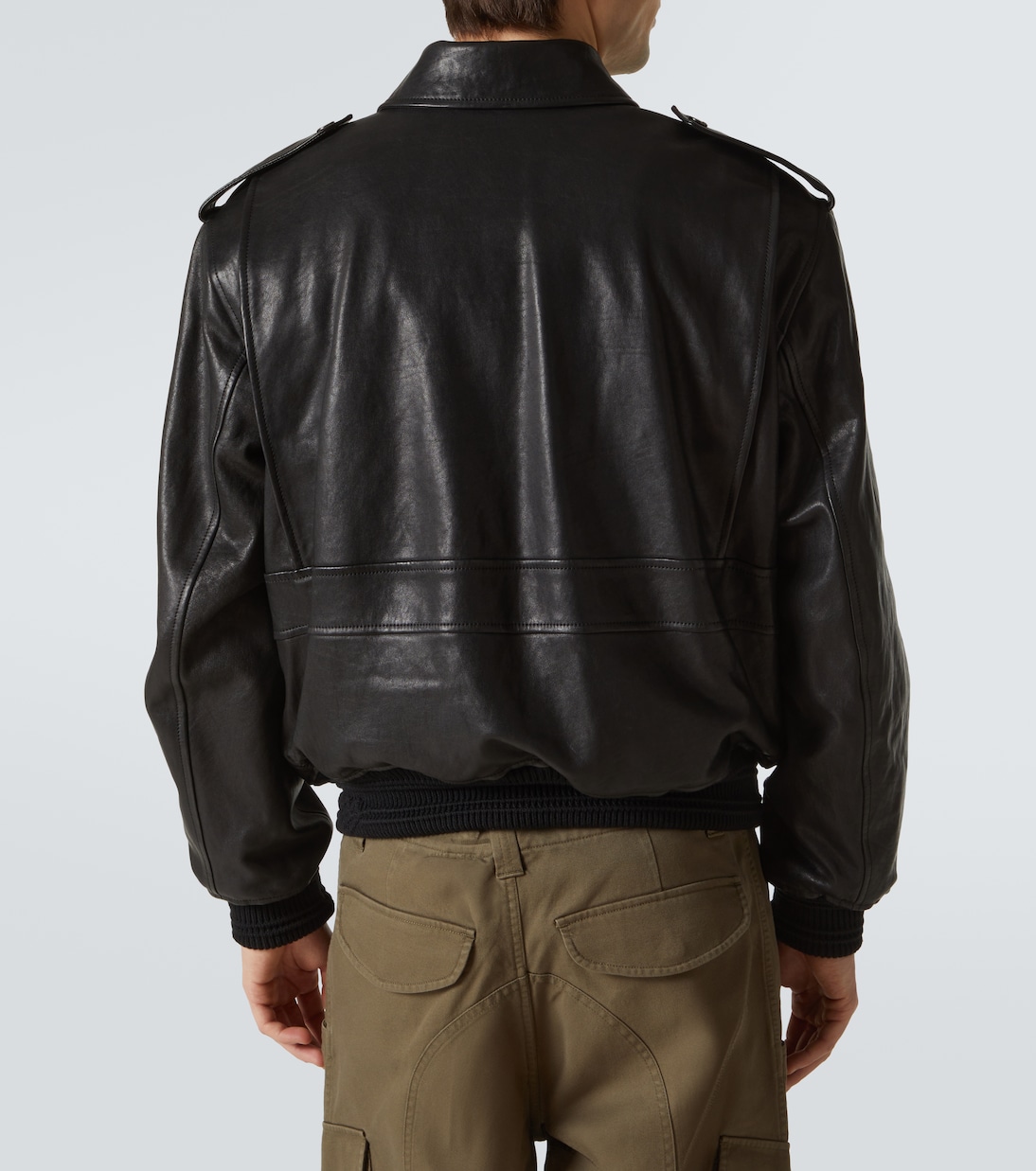 Bomberjacke aus Leder | Burberry