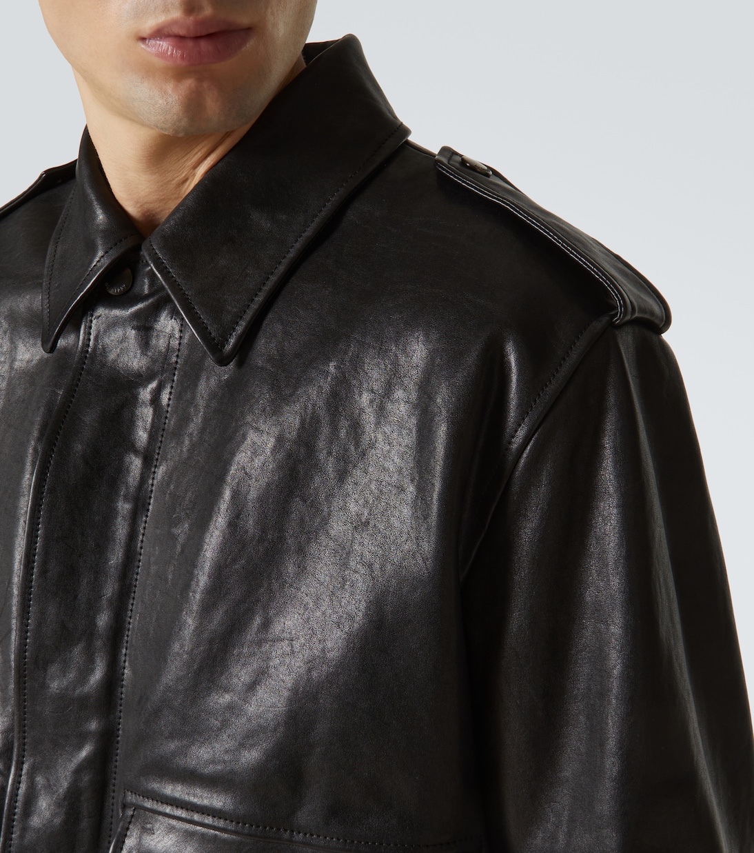 Bomberjacke aus Leder | Burberry