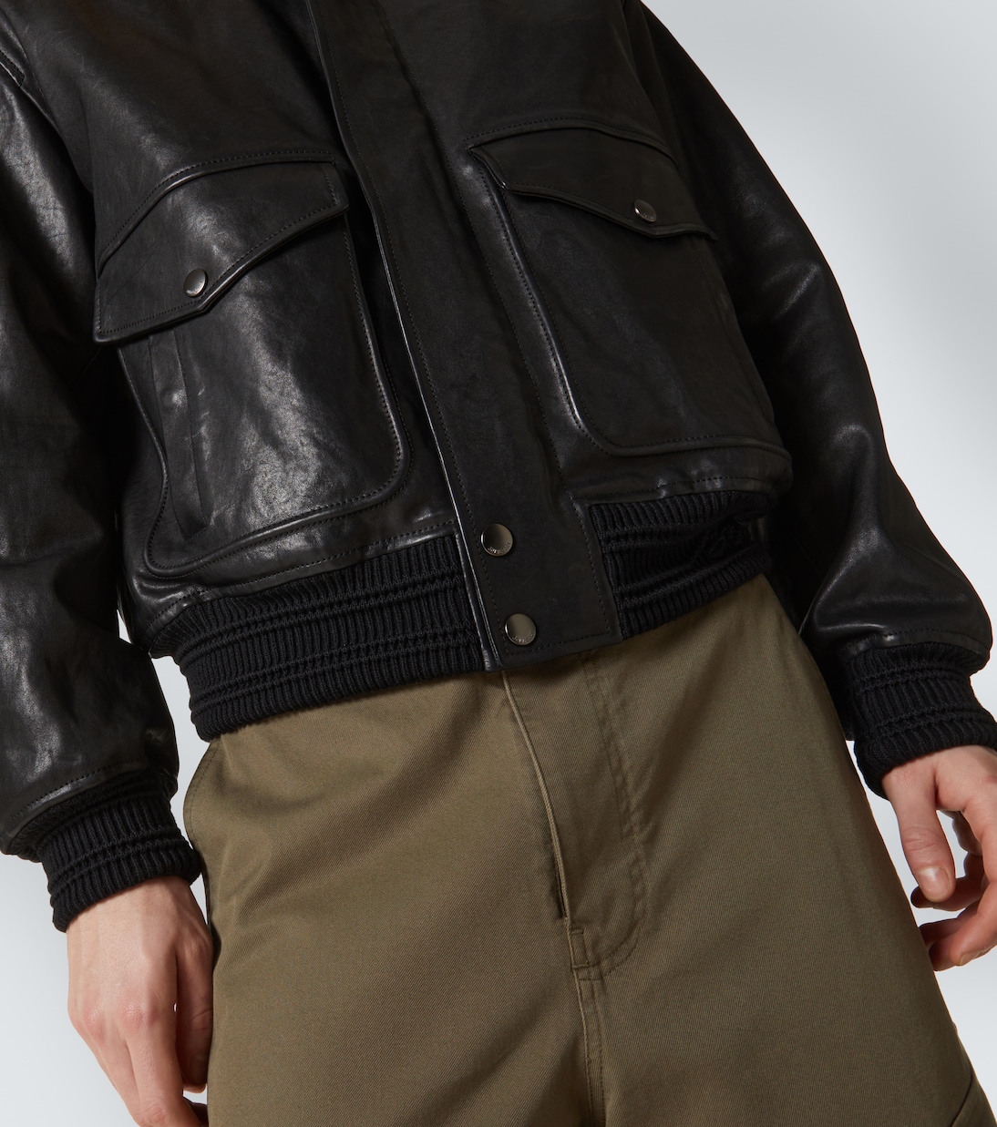 Bomberjacke aus Leder | Burberry
