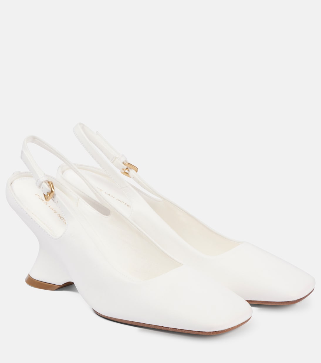 Scarpe con zeppa in pelle DRIES VAN NOTEN per stile giovanile