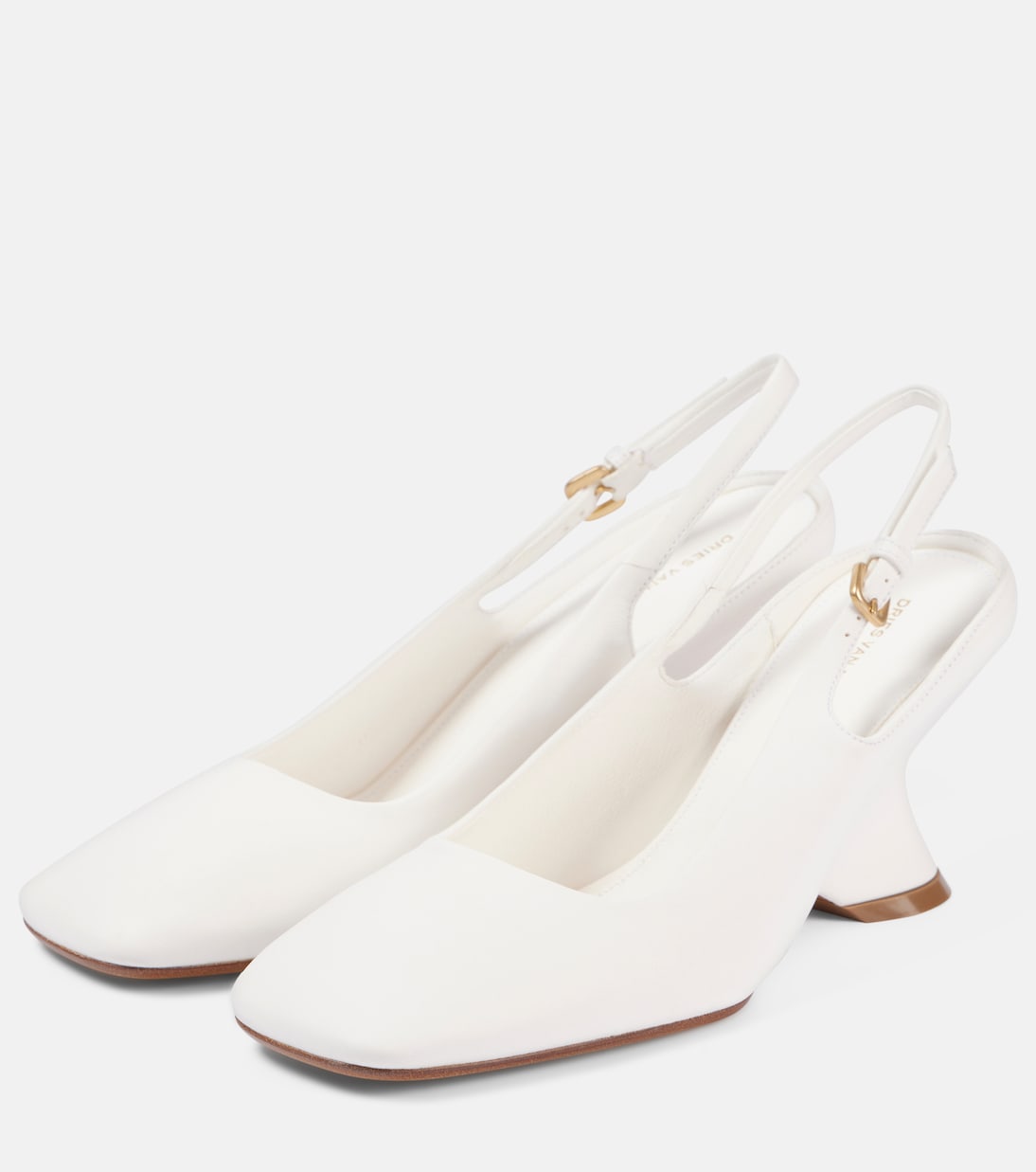 Scarpe con zeppa in pelle DRIES VAN NOTEN per stile giovanile