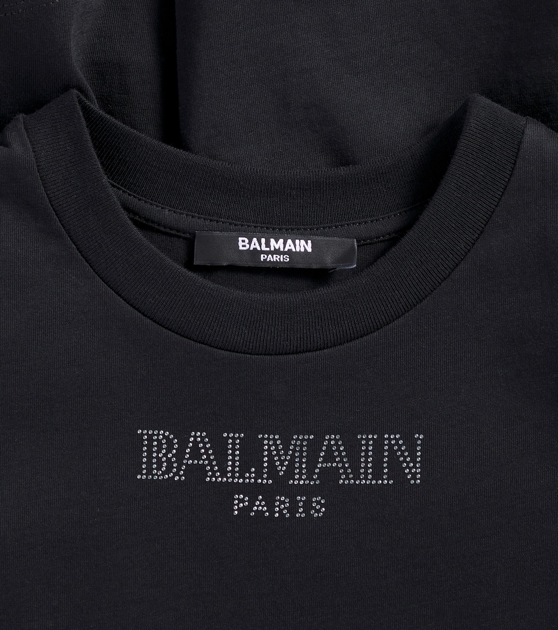 Kleid aus Baumwoll-Jersey | Balmain Kids