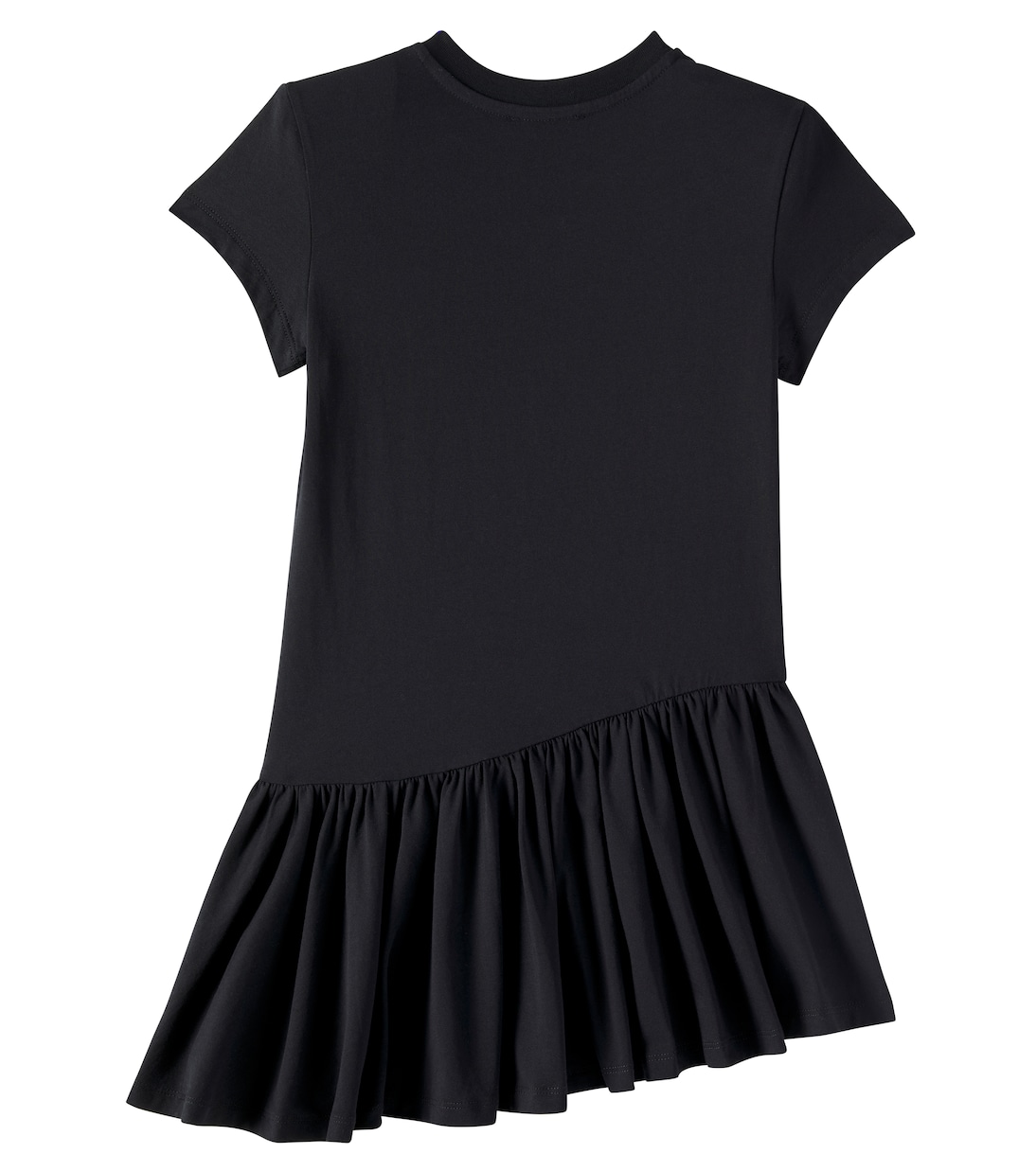 Kleid aus Baumwoll-Jersey | Balmain Kids