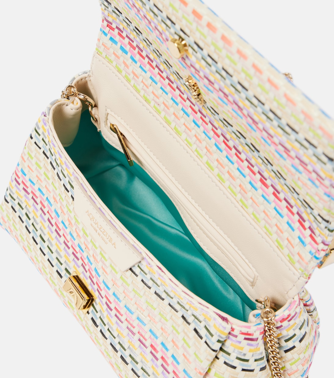 Clutch Twist Mini tejido | Aquazzura