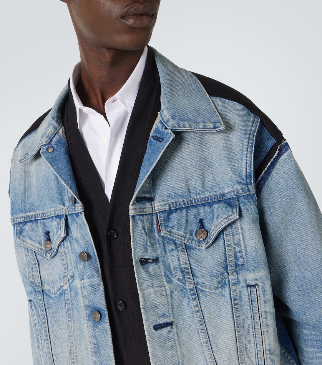x Levi's® jersey and denim jacket | Junya Watanabe