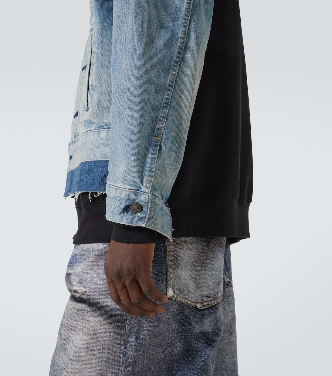 x Levi's® jersey and denim jacket | Junya Watanabe