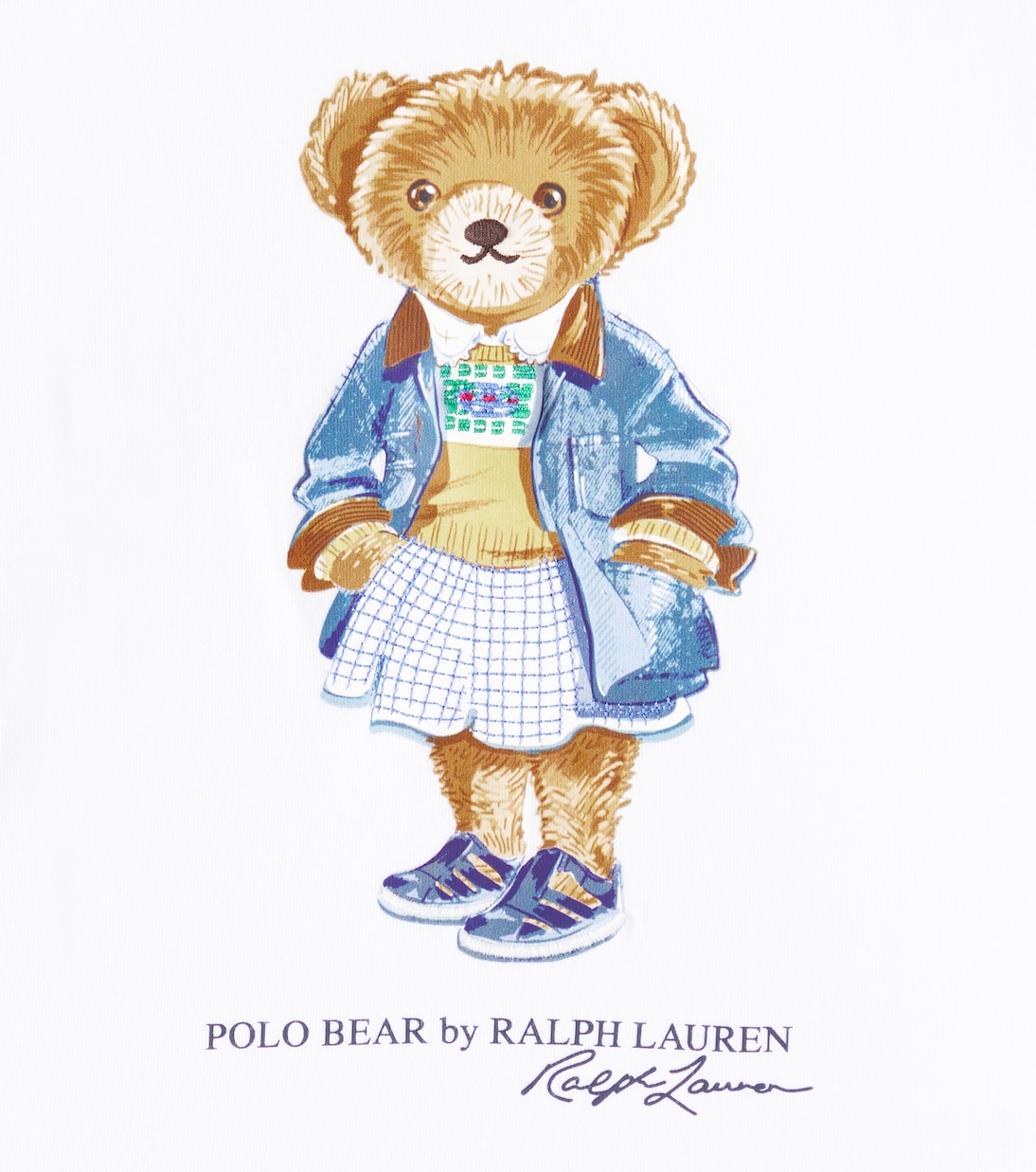 Camiseta Polo Bear en jersey de algodón | Polo Ralph Lauren Kids