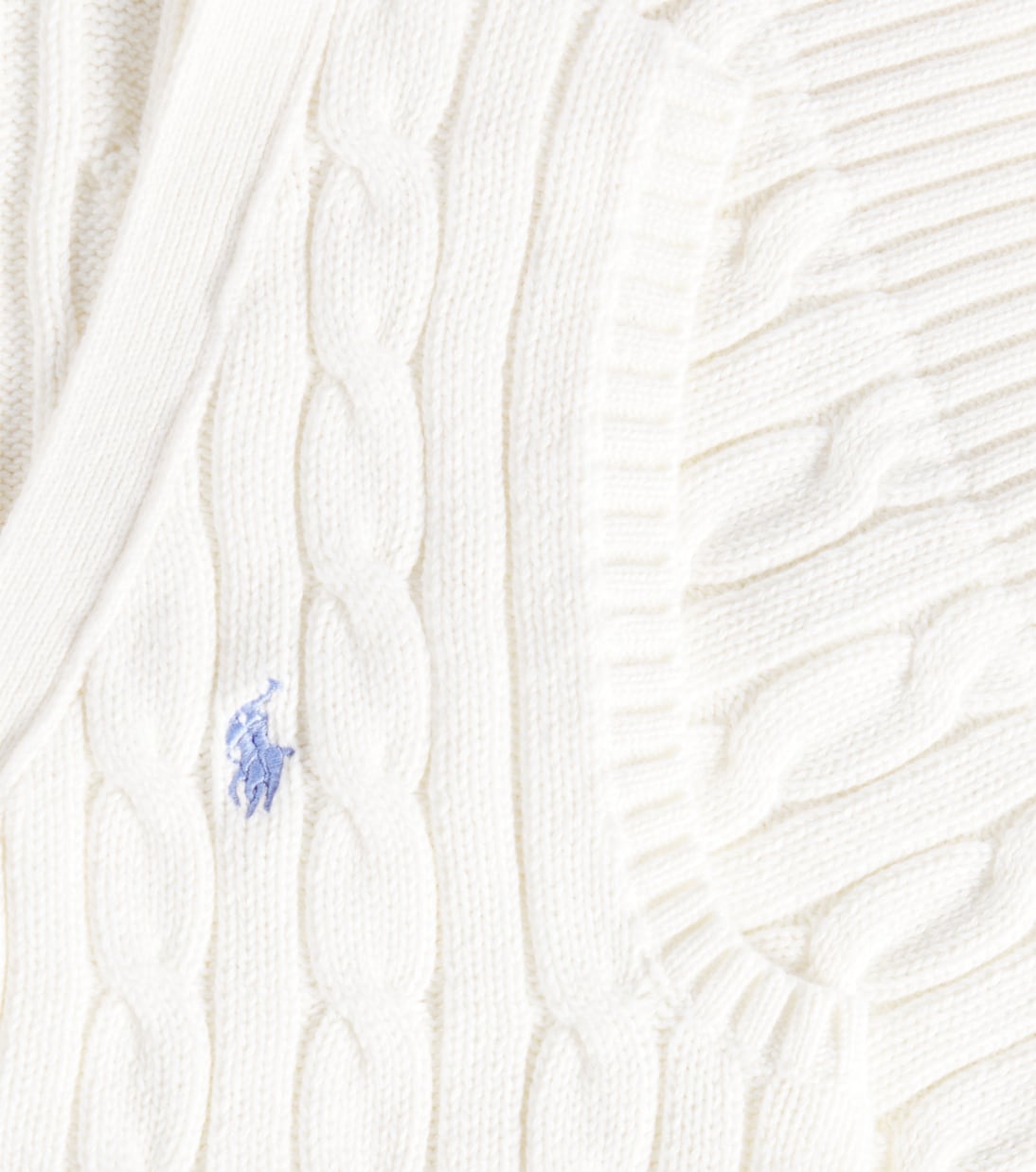 Chaleco trenzado de algodón | Polo Ralph Lauren Kids