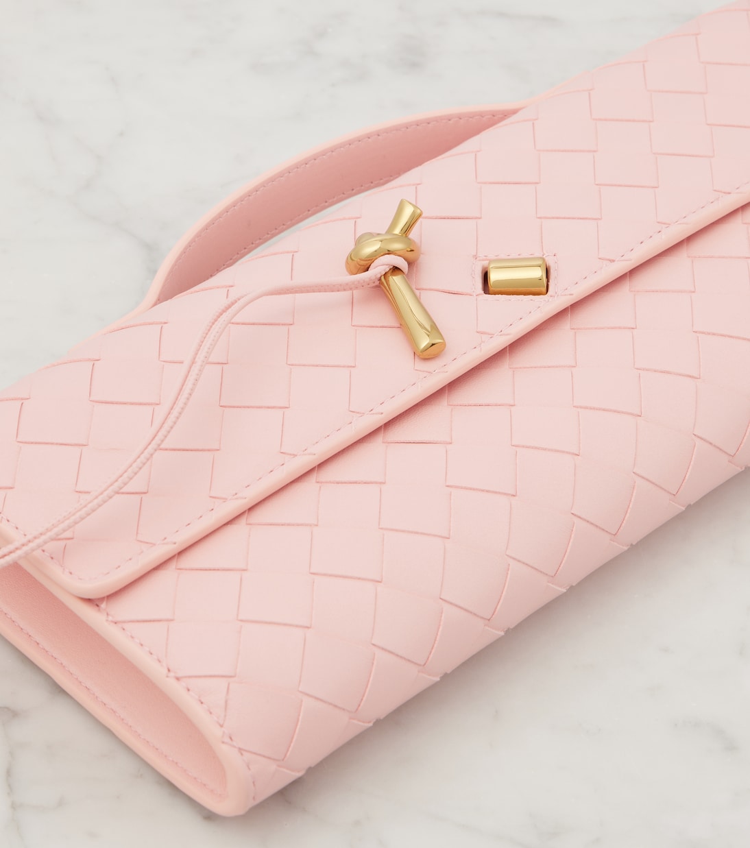 Pochette Andiamo en cuir Intrecciato | Bottega Veneta