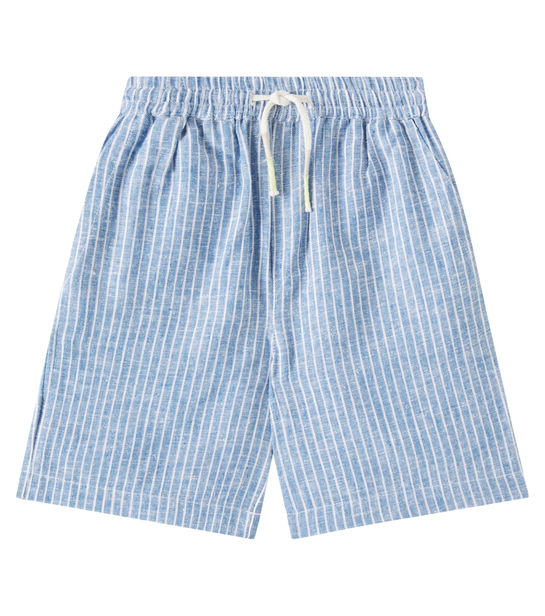Obiki striped linen and cotton shorts | Louise Misha