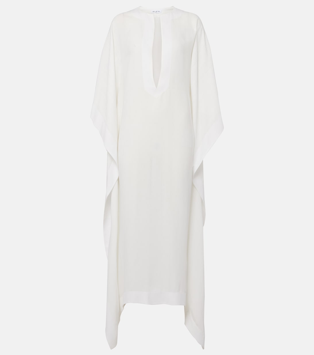 Oversized crêpe kaftan  | Alaïa