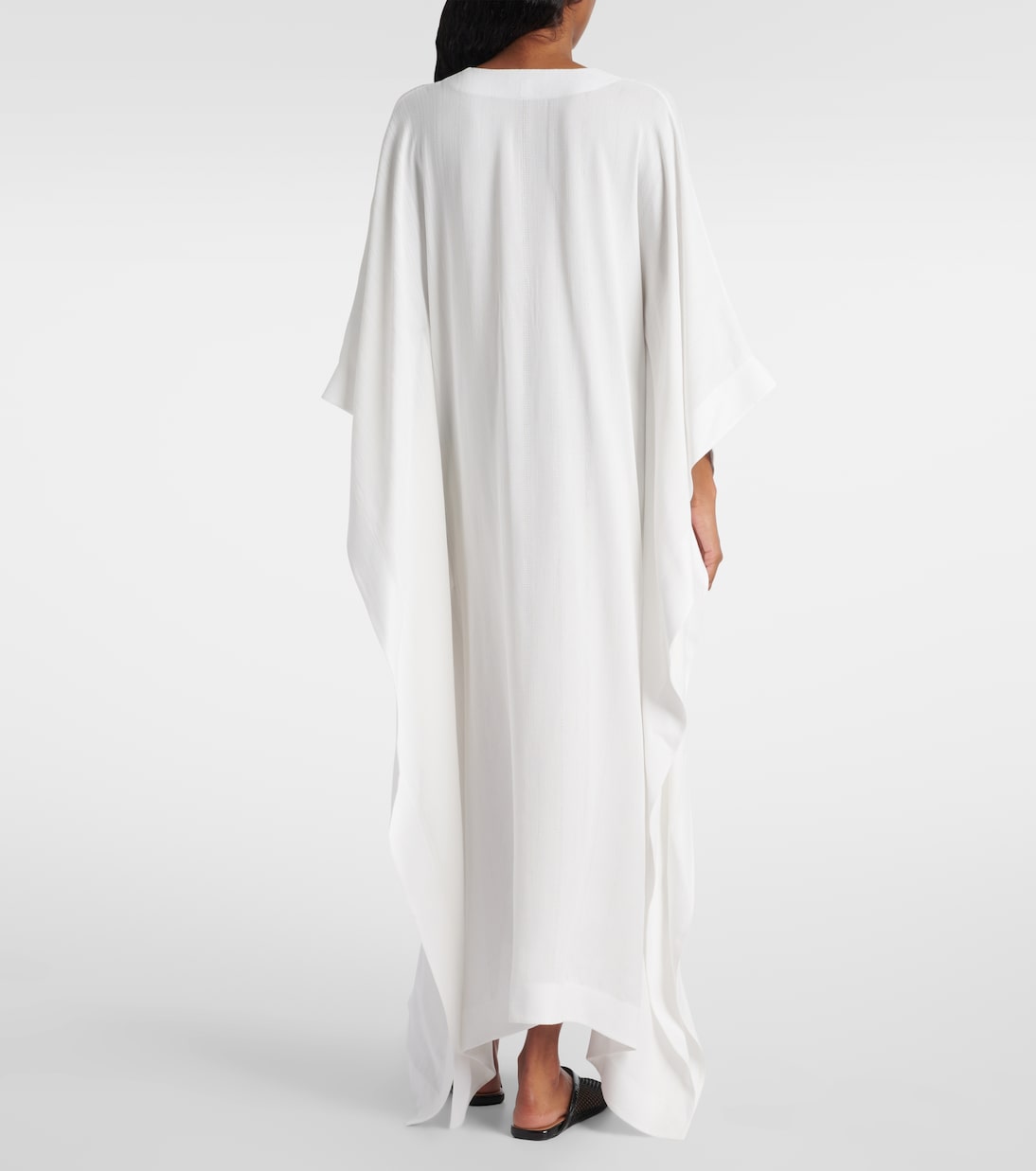 Oversized crêpe kaftan  | Alaïa