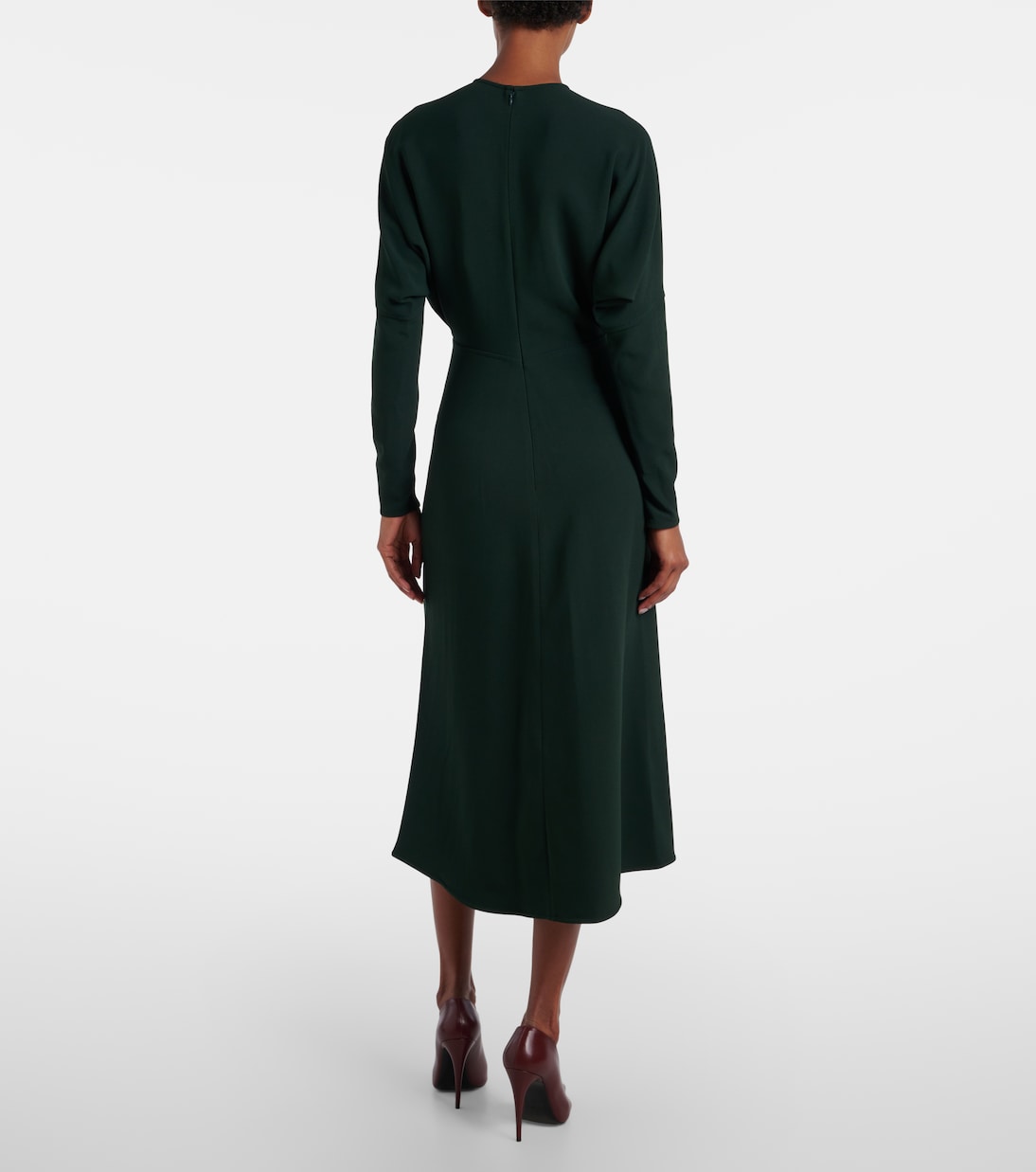 Dolman cady midi dress | Victoria Beckham