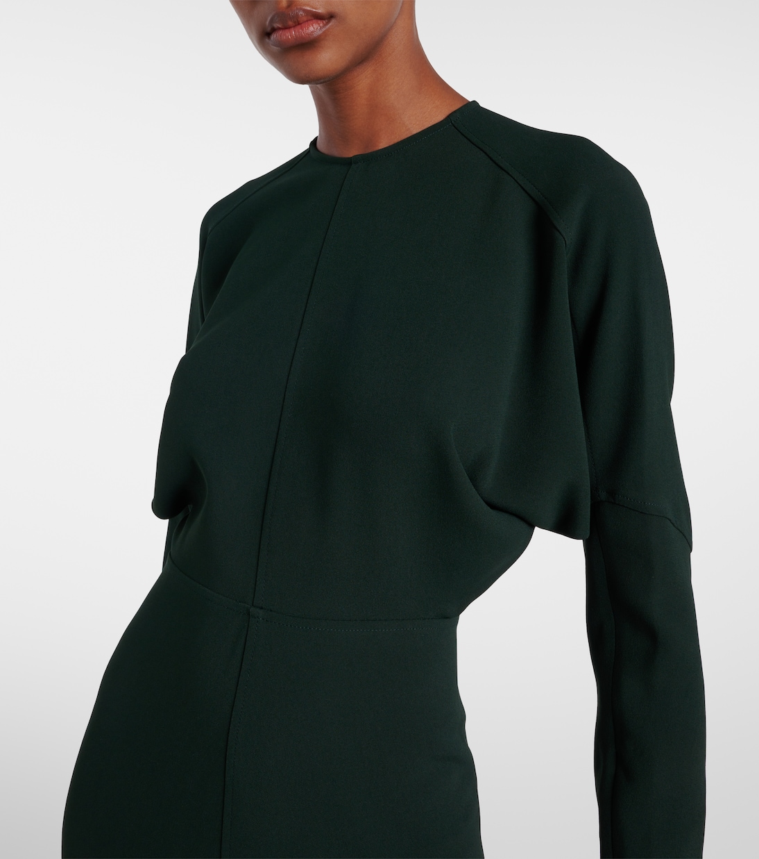 Dolman cady midi dress | Victoria Beckham