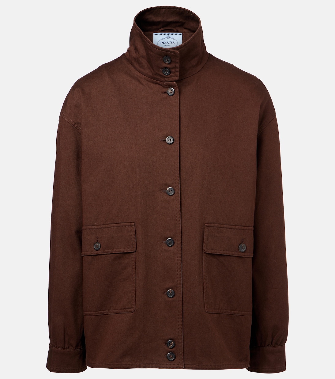 Giacca oversize in cotone | Prada