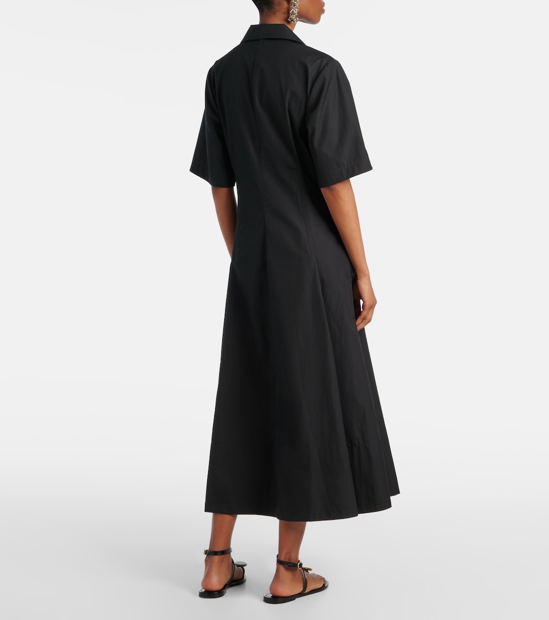 Cotton midi dress | Vince
