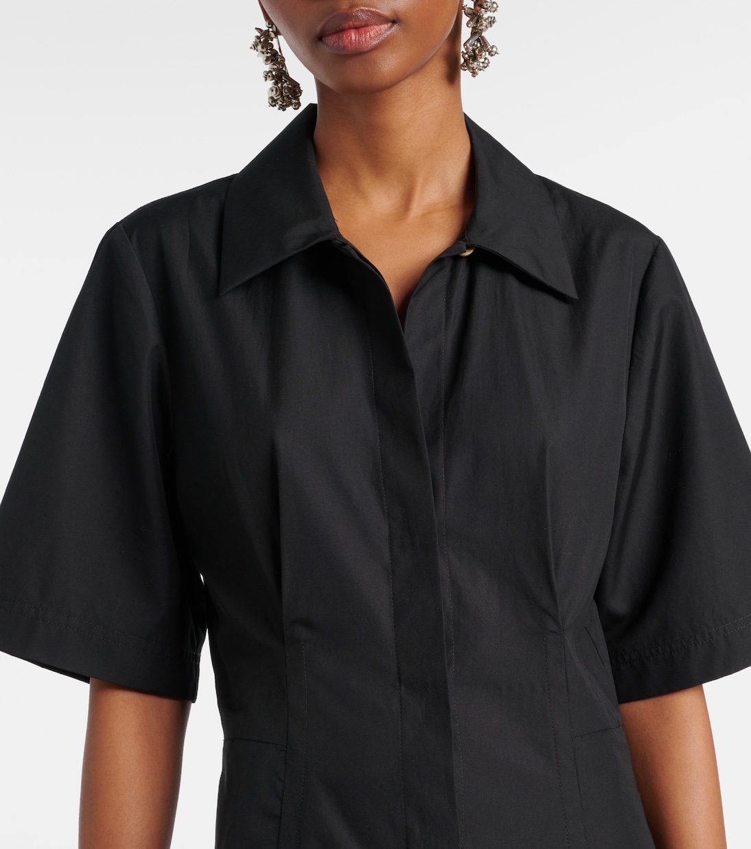 Cotton midi dress | Vince
