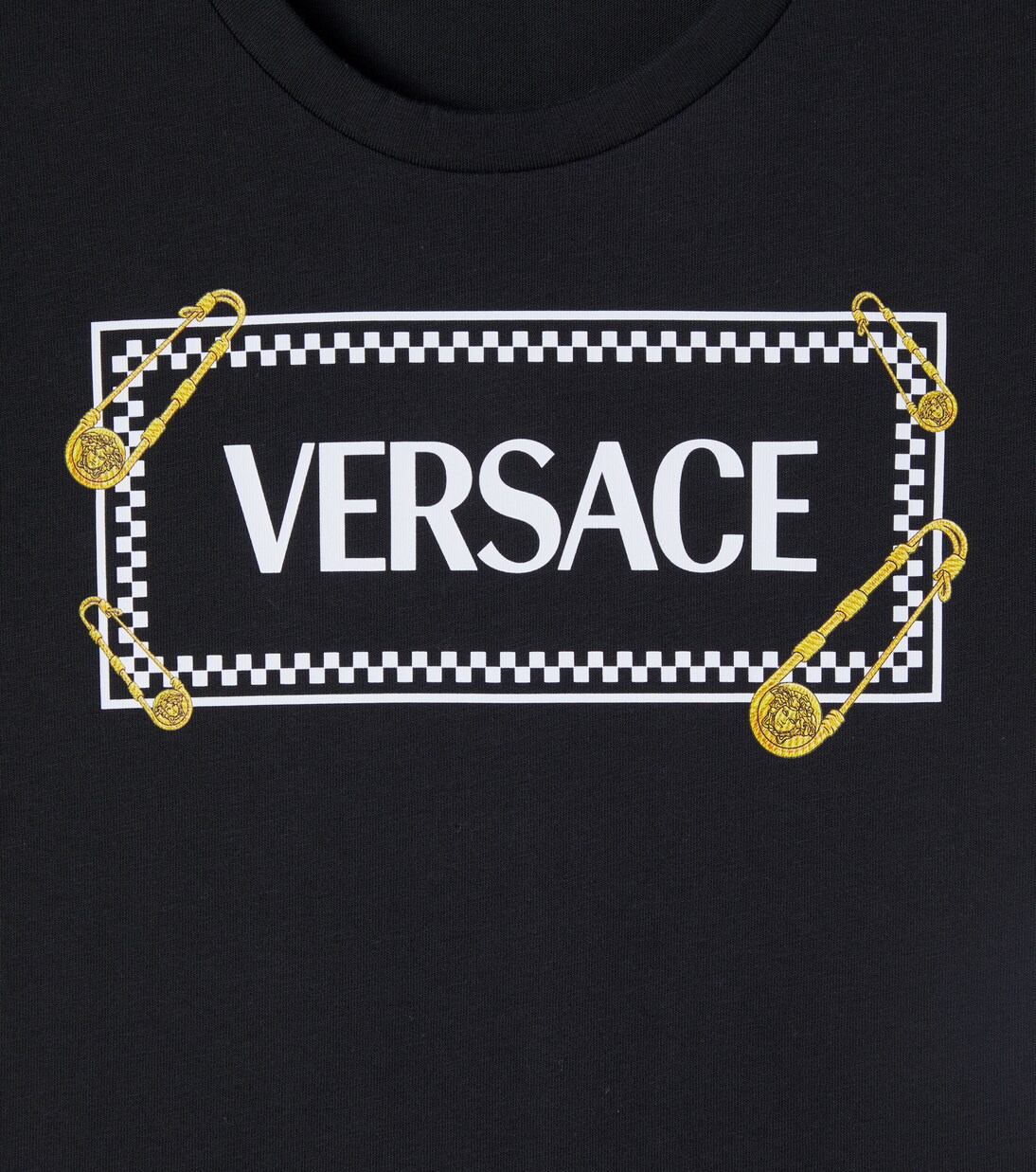 Logo cotton jersey T-shirt | Versace Kids