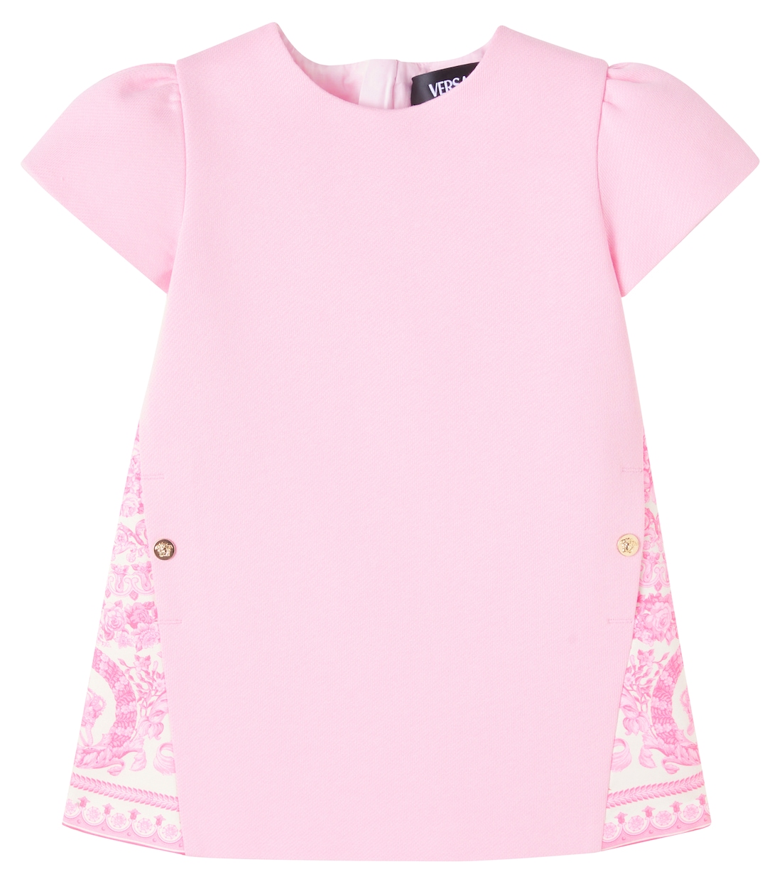Barocco cotton-blend dress | Versace Kids