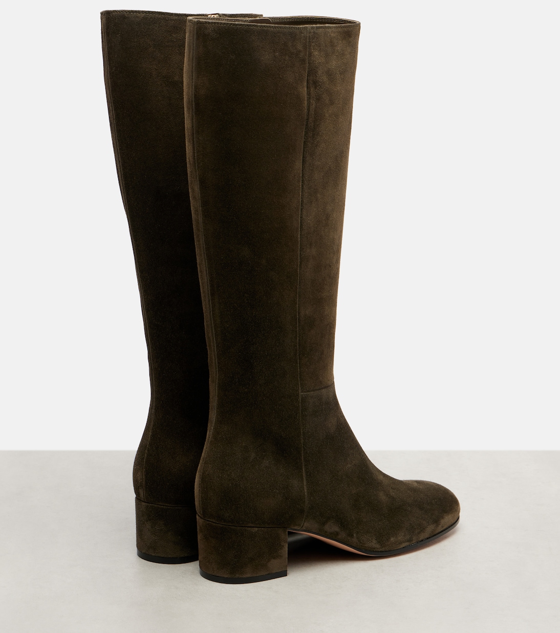 Bottes Joelle 45 en daim | Gianvito Rossi