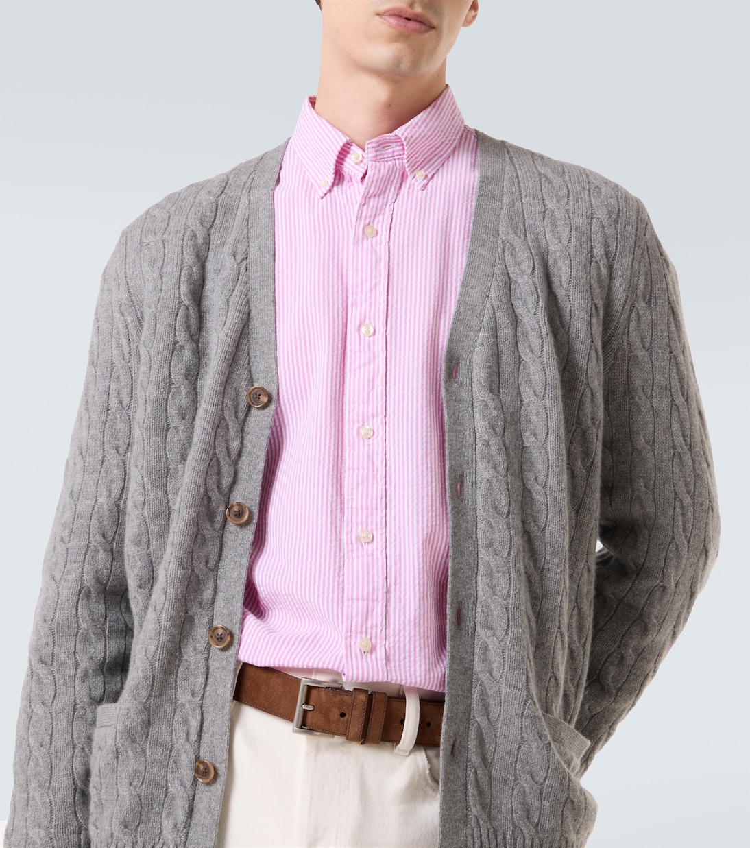 Cable-knit cashmere cardigan | Polo Ralph Lauren