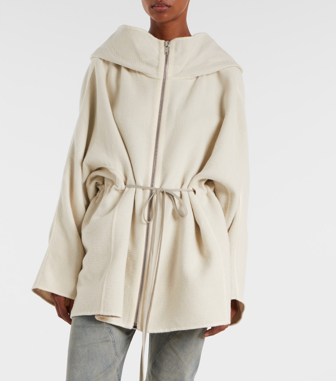 Camel and wool jacket | Rick Owens