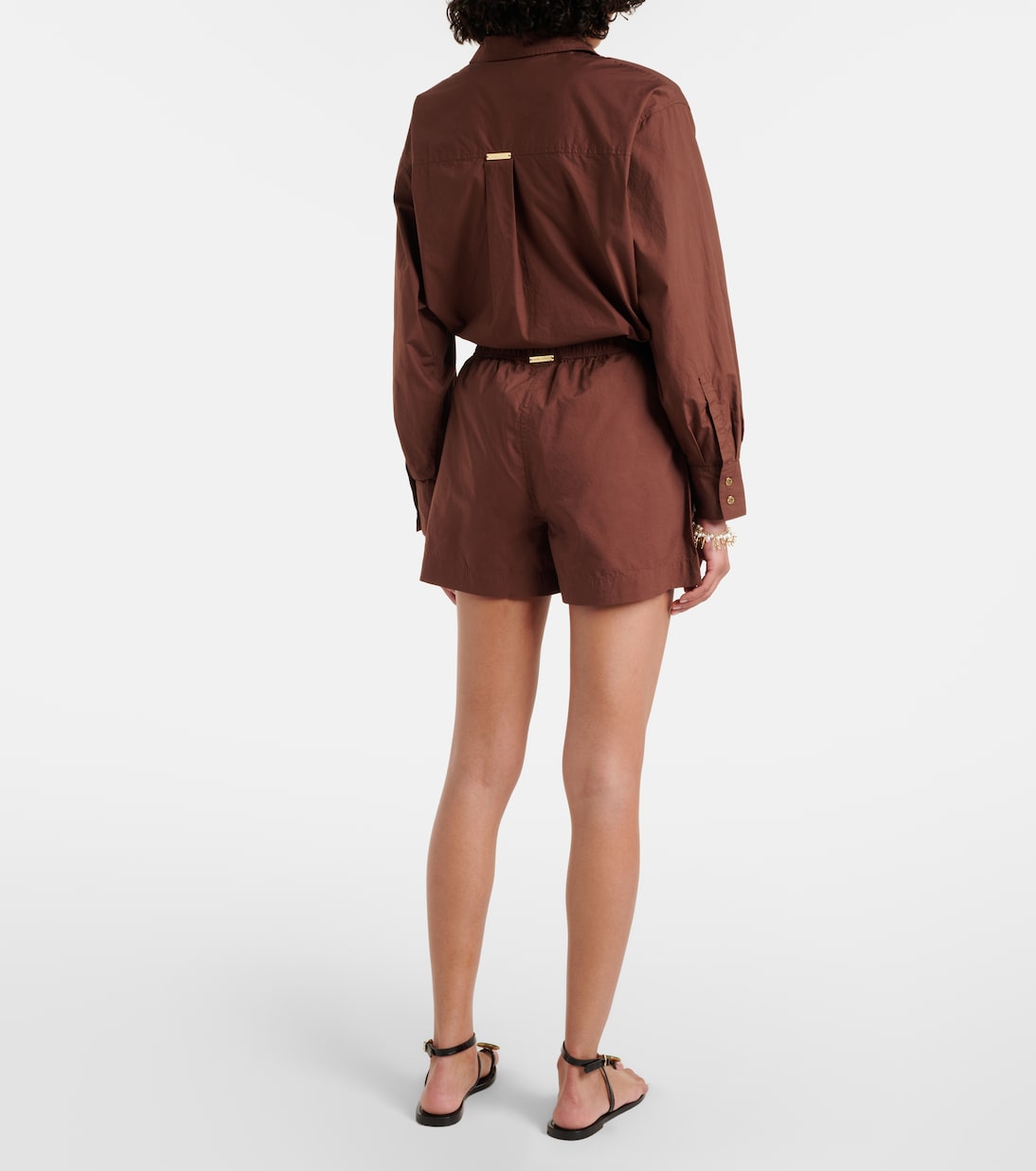 Shorts Grasse in popeline di cotone | Heidi Klein