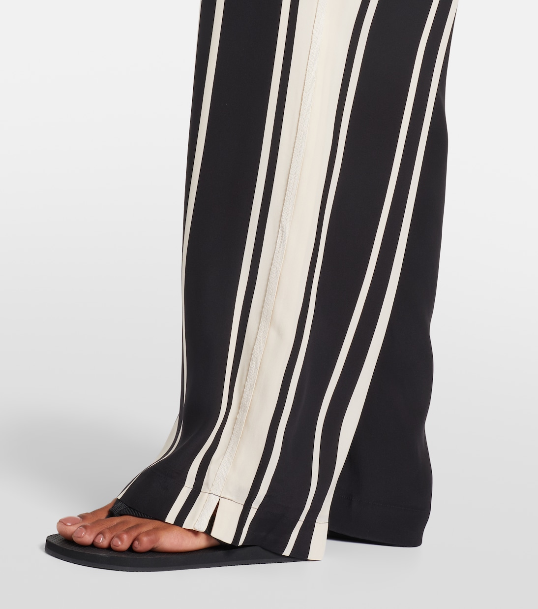 Weite Hose Pietra aus Seiden-Crêpe | SIR