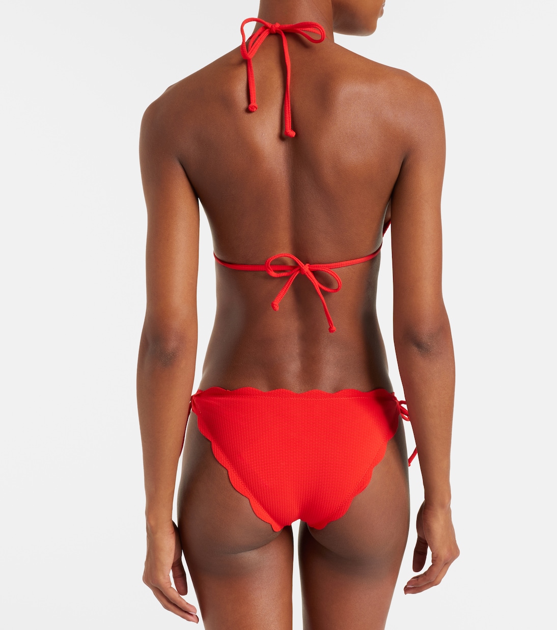 Top de bikini festoneado | Marysia