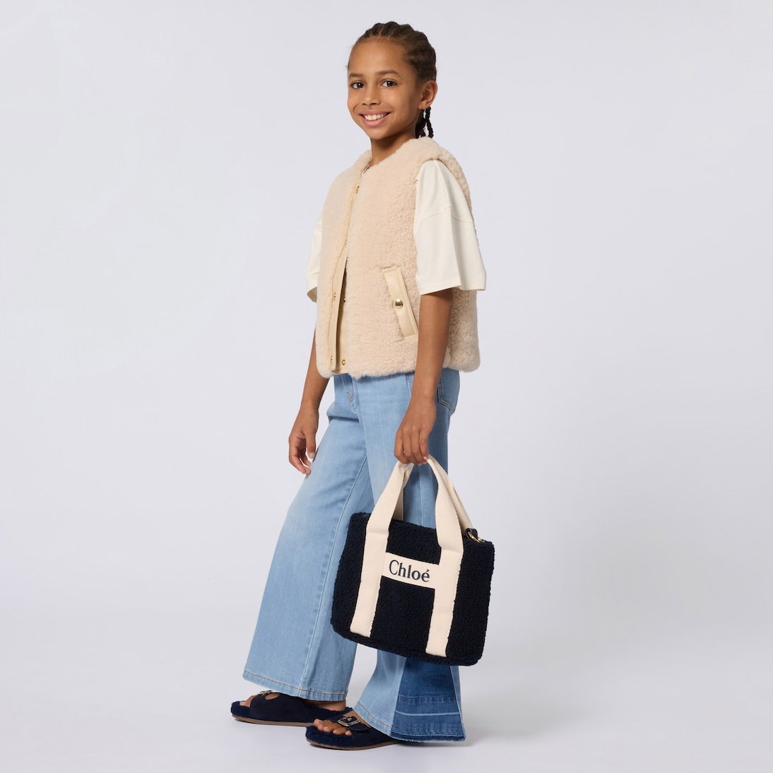 Buttoned vest | Chloé Kids