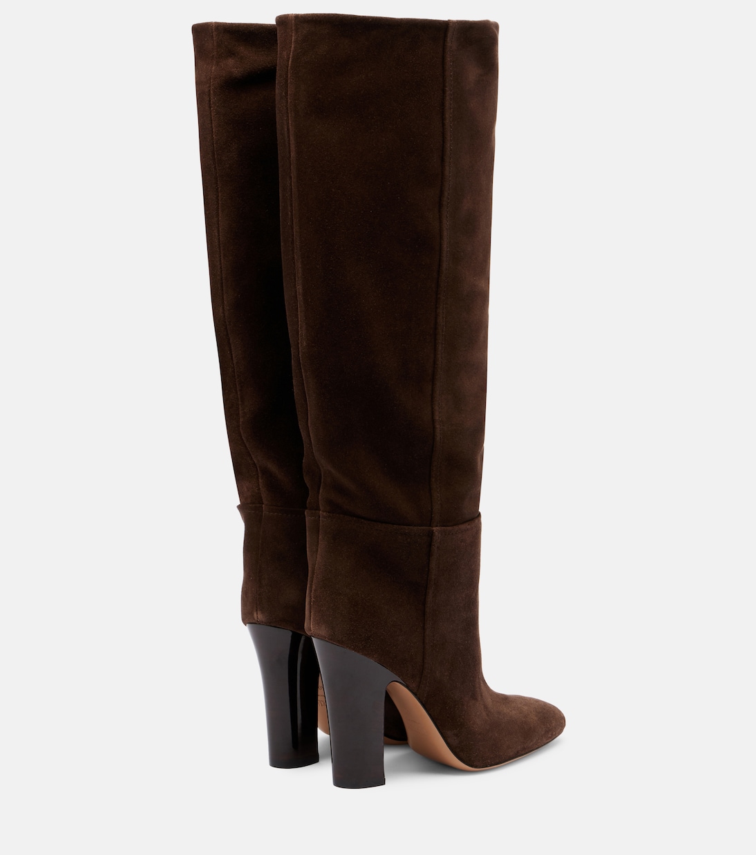 Lavinia 100 suede knee-high boots | Paris Texas