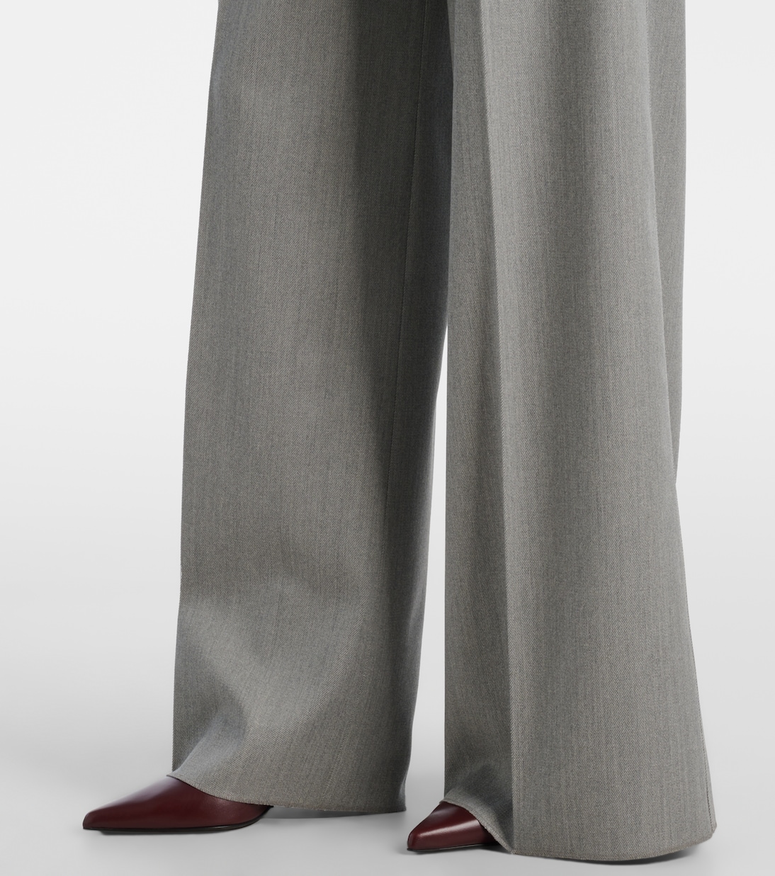 Weite Hose Baden aus Schurwolle | Max Mara