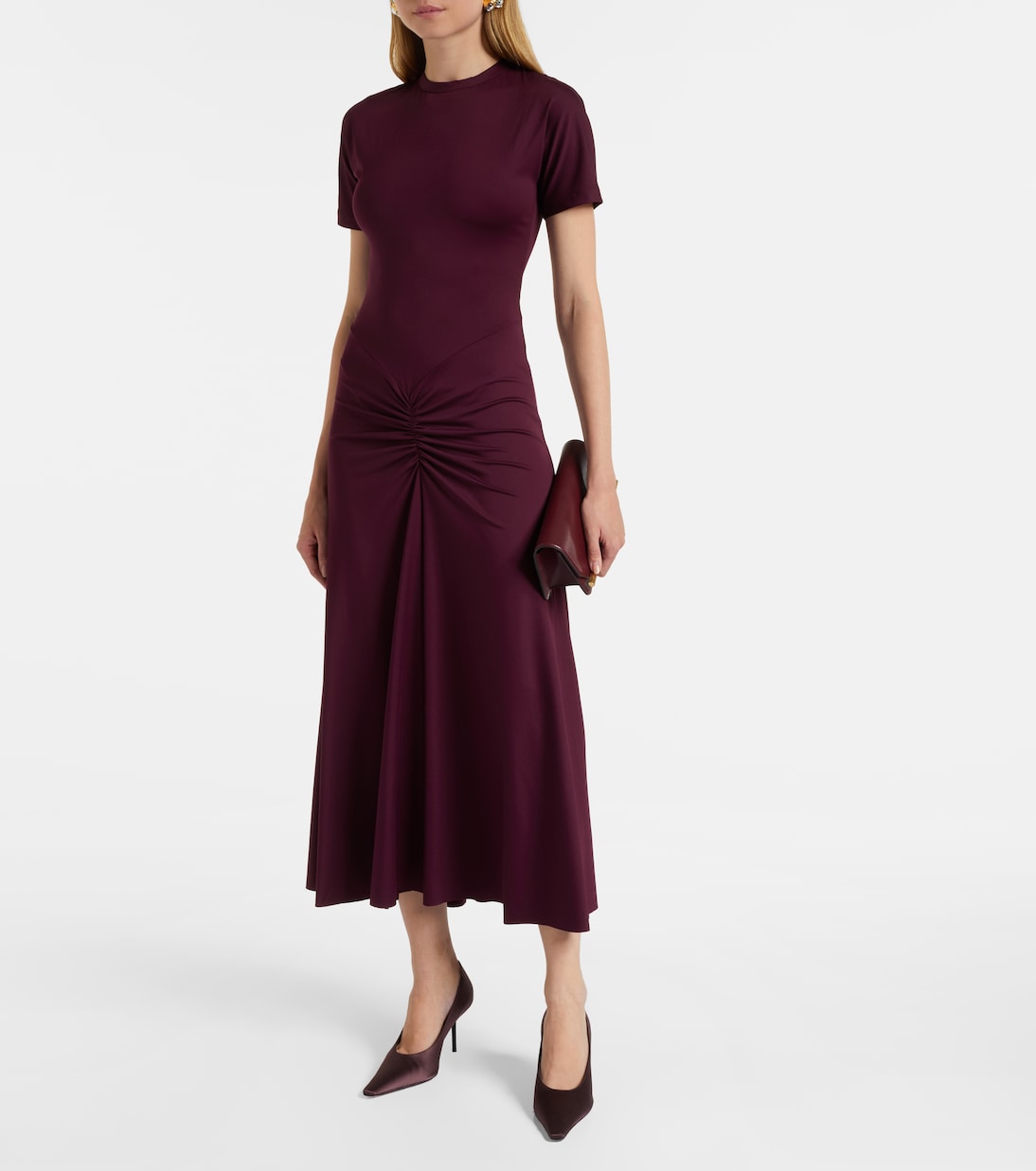 Midikleid aus Jersey | Victoria Beckham