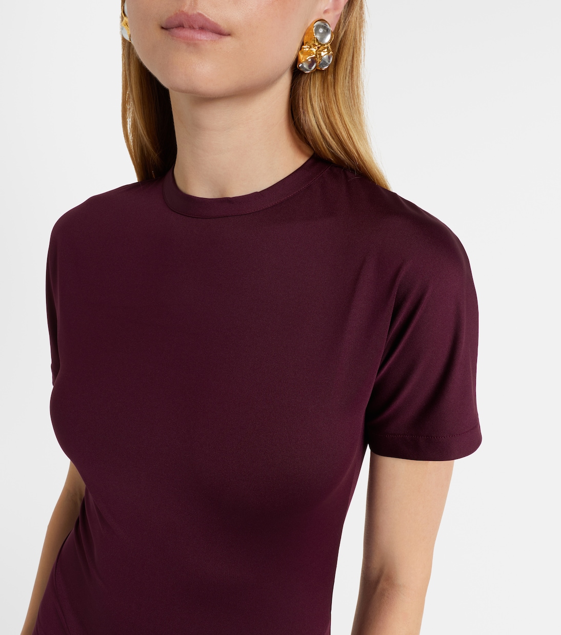 Midikleid aus Jersey | Victoria Beckham