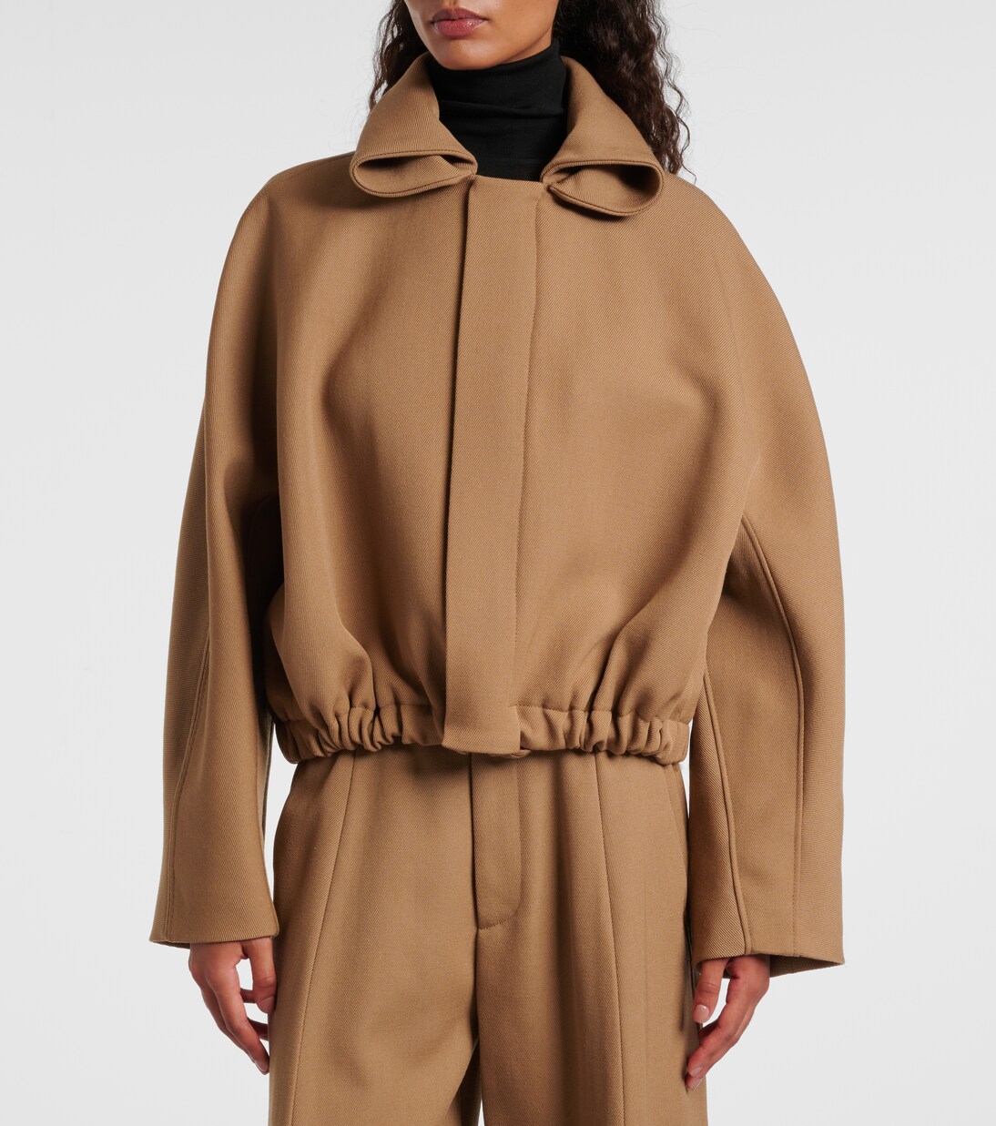 Oversize-Jacke aus Schurwolle | Victoria Beckham