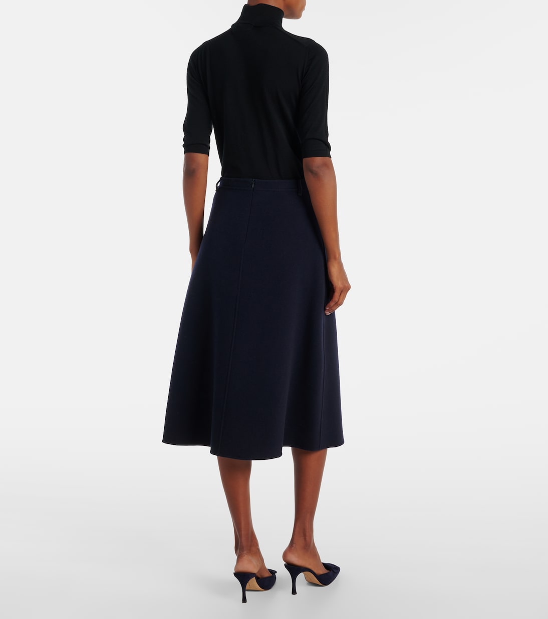 Gloria virgin wool midi skirt | 'S Max Mara