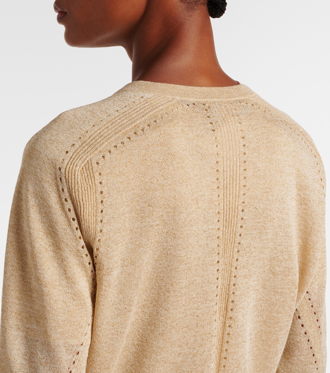 Tasse lamé cardigan | Joseph