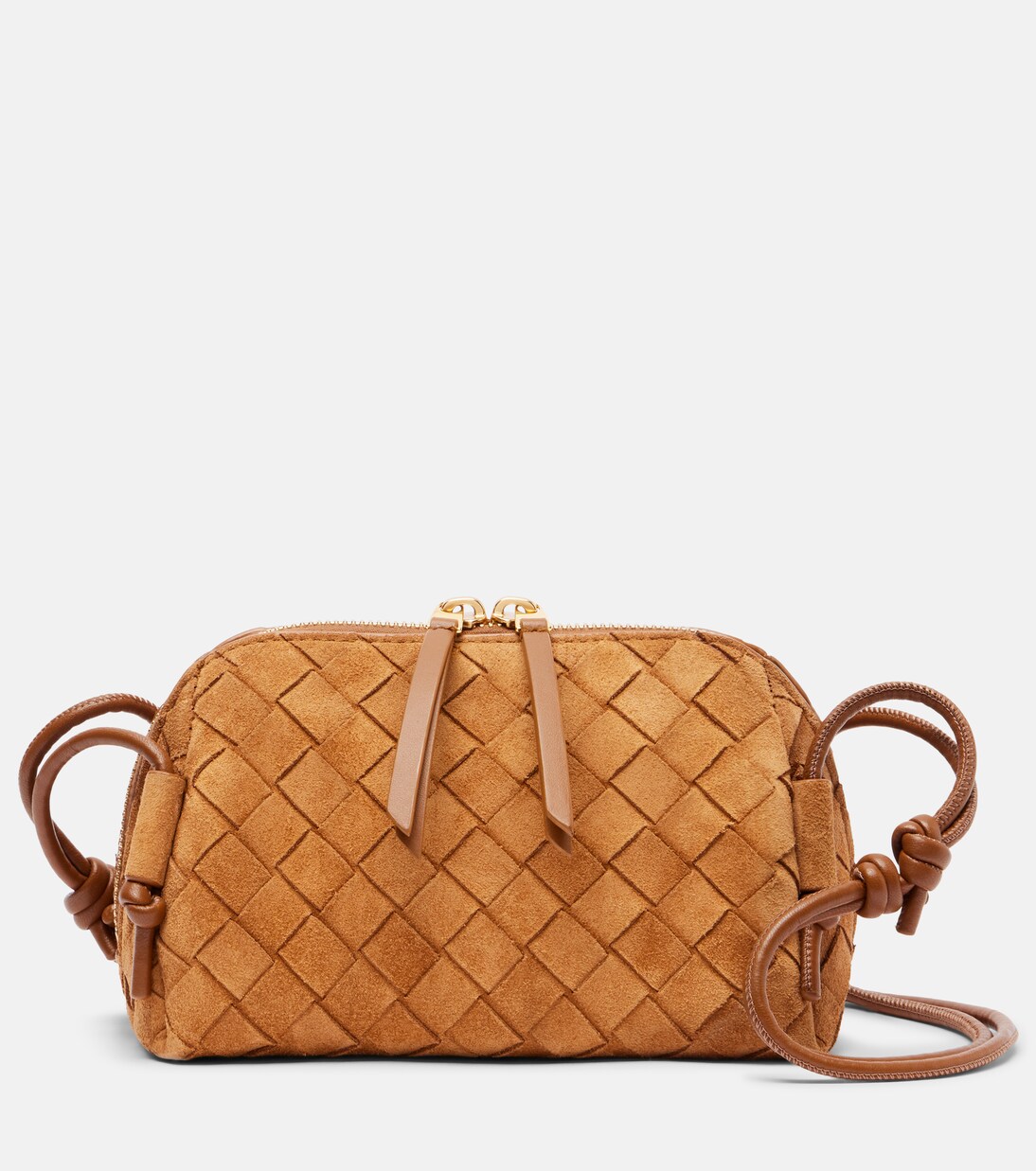 Schultertasche Concert aus Veloursleder | Bottega Veneta