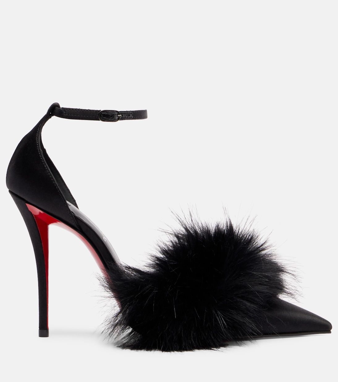 Pumps Zanzee 100 in crêpe di raso | Christian Louboutin