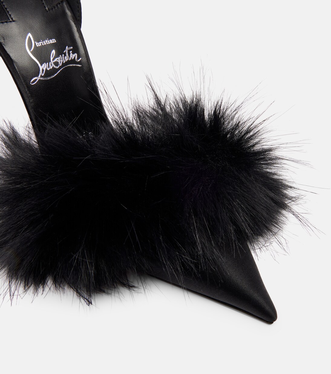 Pumps Zanzee 100 in crêpe di raso | Christian Louboutin