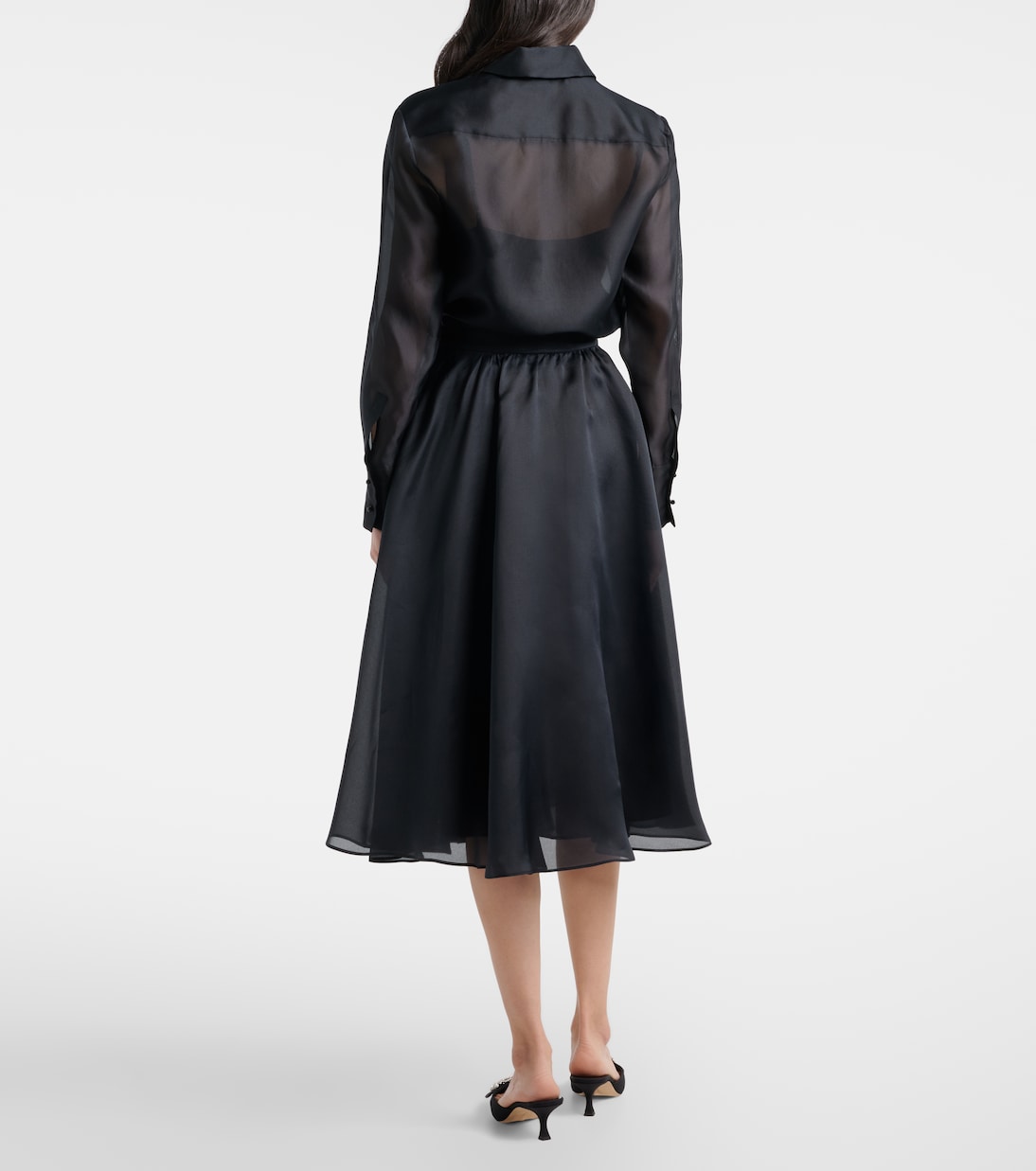 Midirock Calle aus Seide | Max Mara