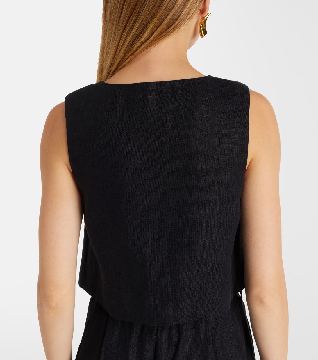 Rio linen crop top | Posse