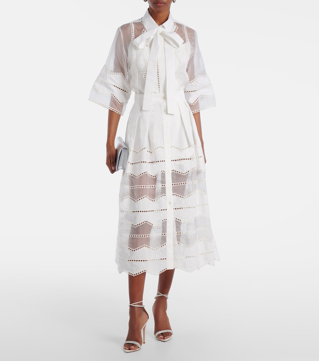 Bluse aus Baumwolle und Seide | Elie Saab