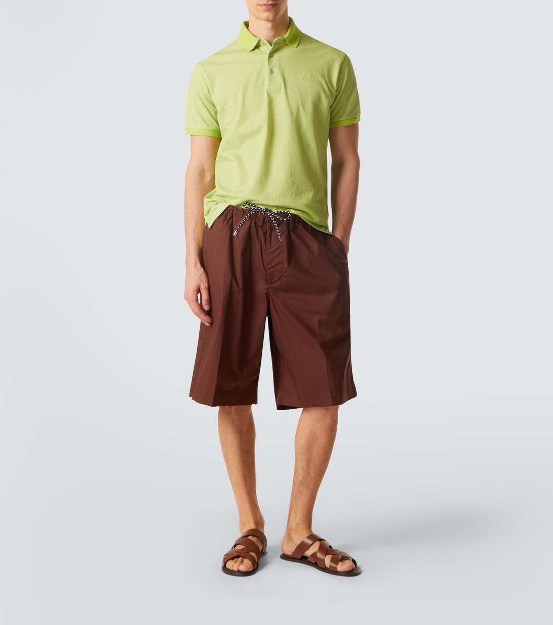 Paisley cotton polo shirt | Etro