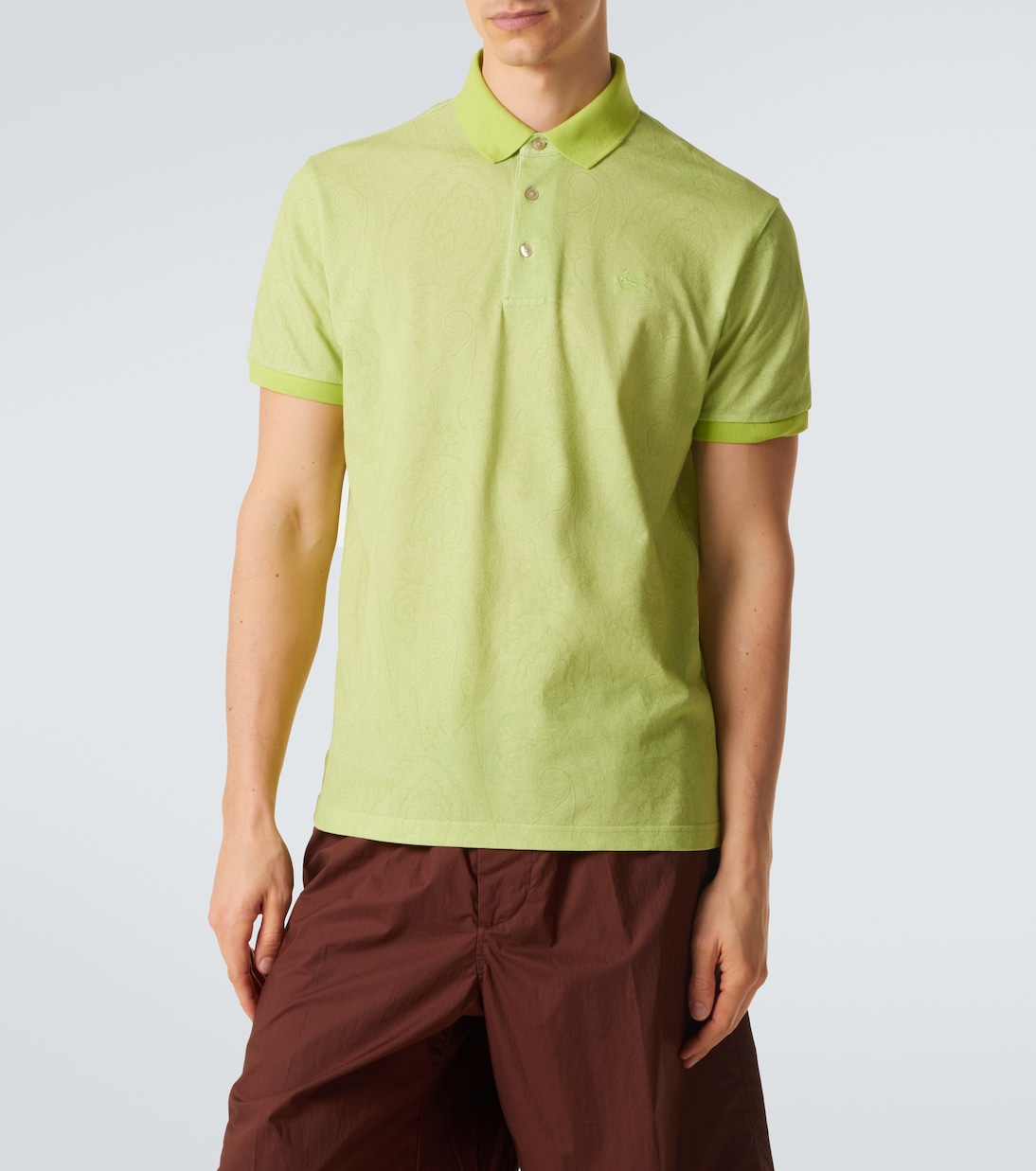Paisley cotton polo shirt | Etro