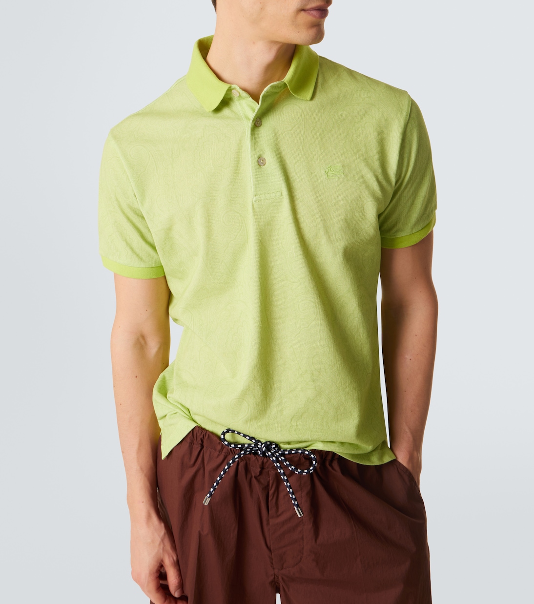 Paisley cotton polo shirt | Etro