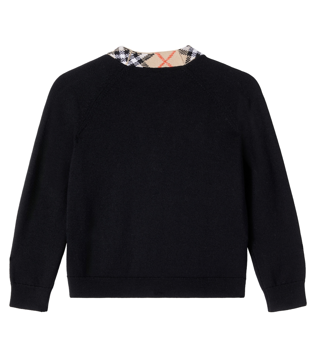 Cardigan Burberry Check aus Wolle | Burberry Kids