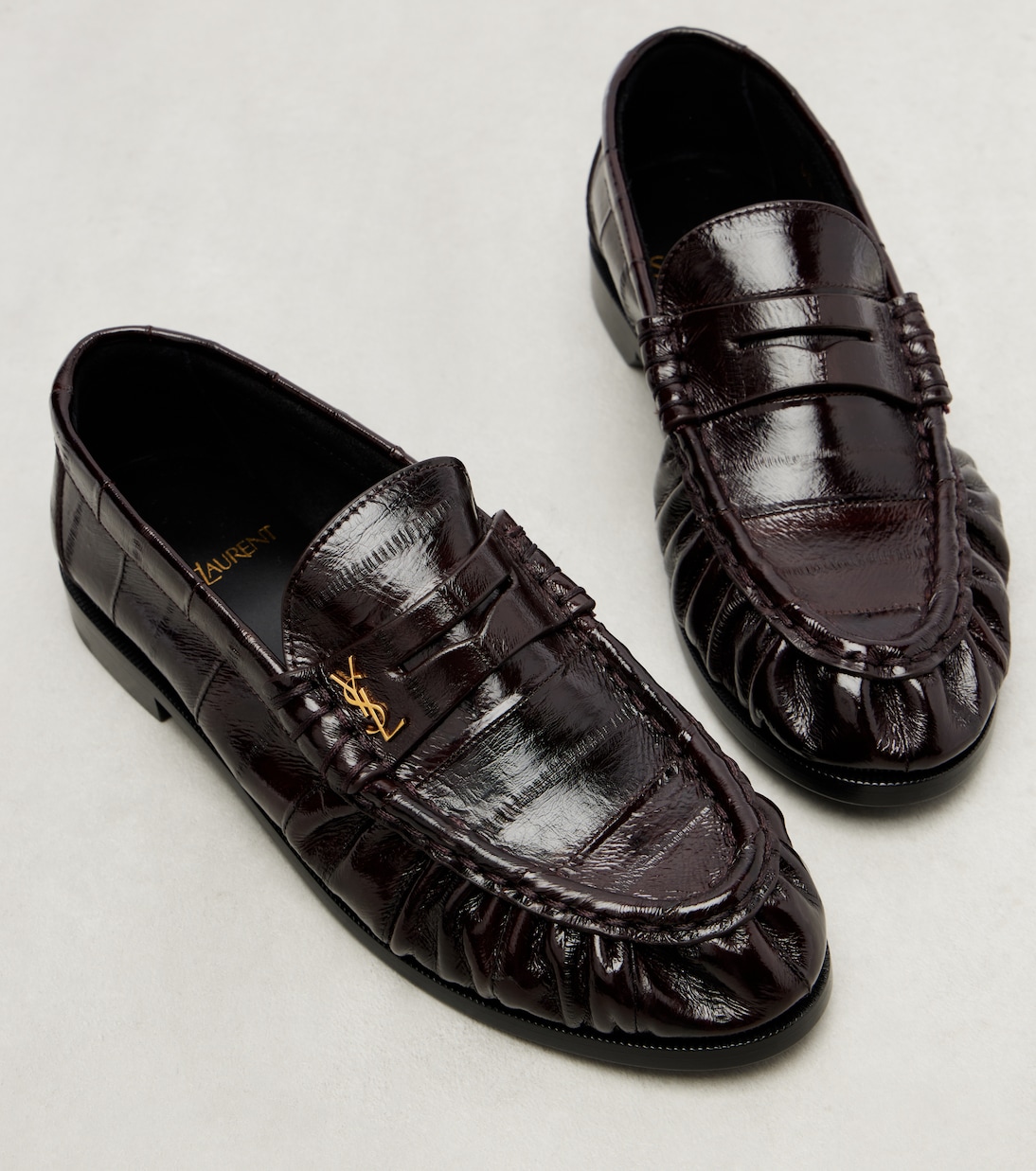 Loafers aus Lackleder | Saint Laurent