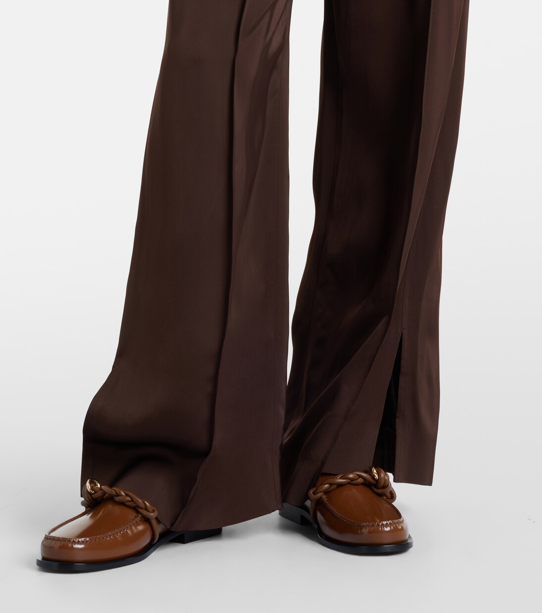 Tangle leather loafers | Jil Sander