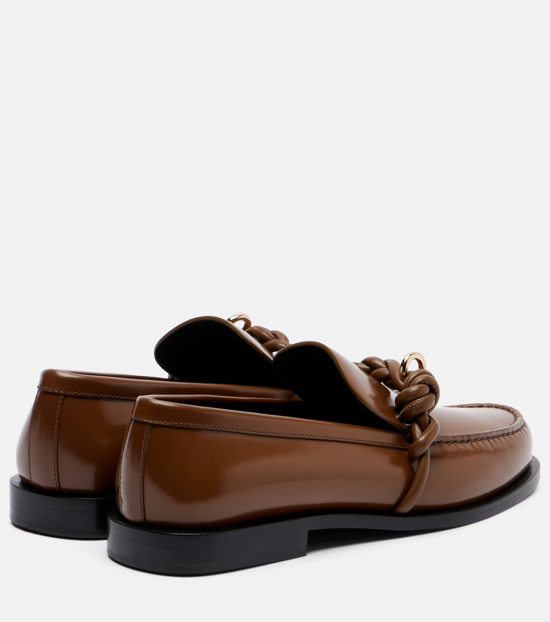 Tangle leather loafers | Jil Sander